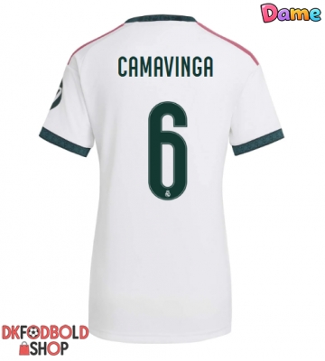 Real Madrid Eduardo Camavinga #6 Hjemmebanetrøje Dame 2026-27 Kort ærmer Real Madrid Eduardo Camavinga #6 Hjemmebanetrøje Dame 2026-27 Kort ærmer